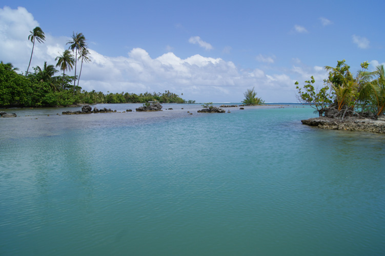 Here is a lagoon we 'discovered' while driving around Raiatea.