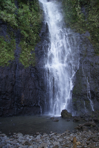 Back in Tahiti, on our last day of honeymooning, we were taken on a tour of the island.